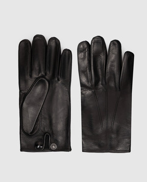 Tom Ford Черные кожаные перчатки TG774LSP028L