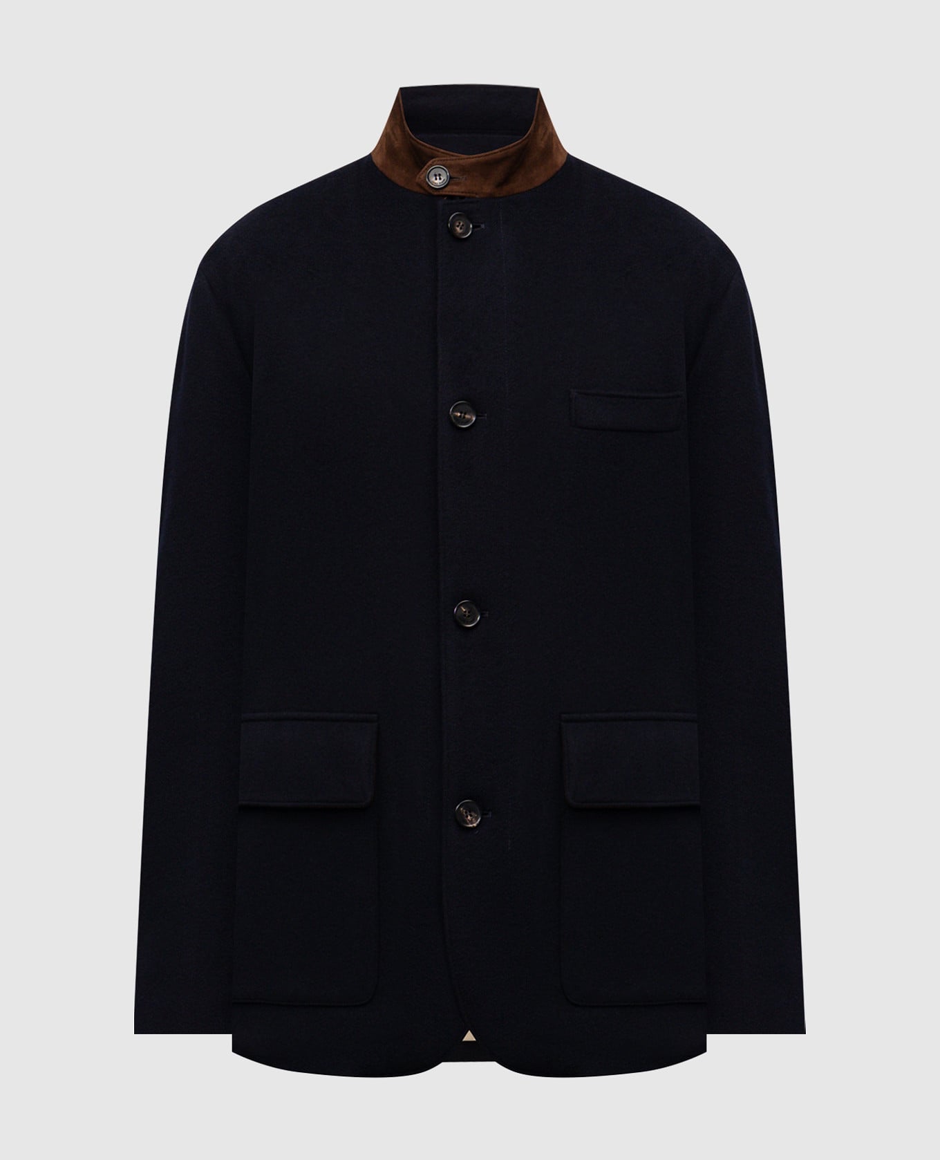 Синяя куртка Roadster из кашемира