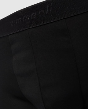 Zimmerli Чорні труси-сліпи Sea Island 286144586