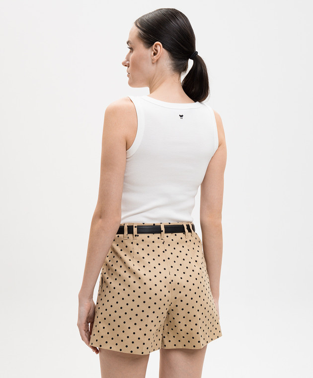 Max Mara Weekend Белая майка MULTIC WKDMULTIC изображение 4