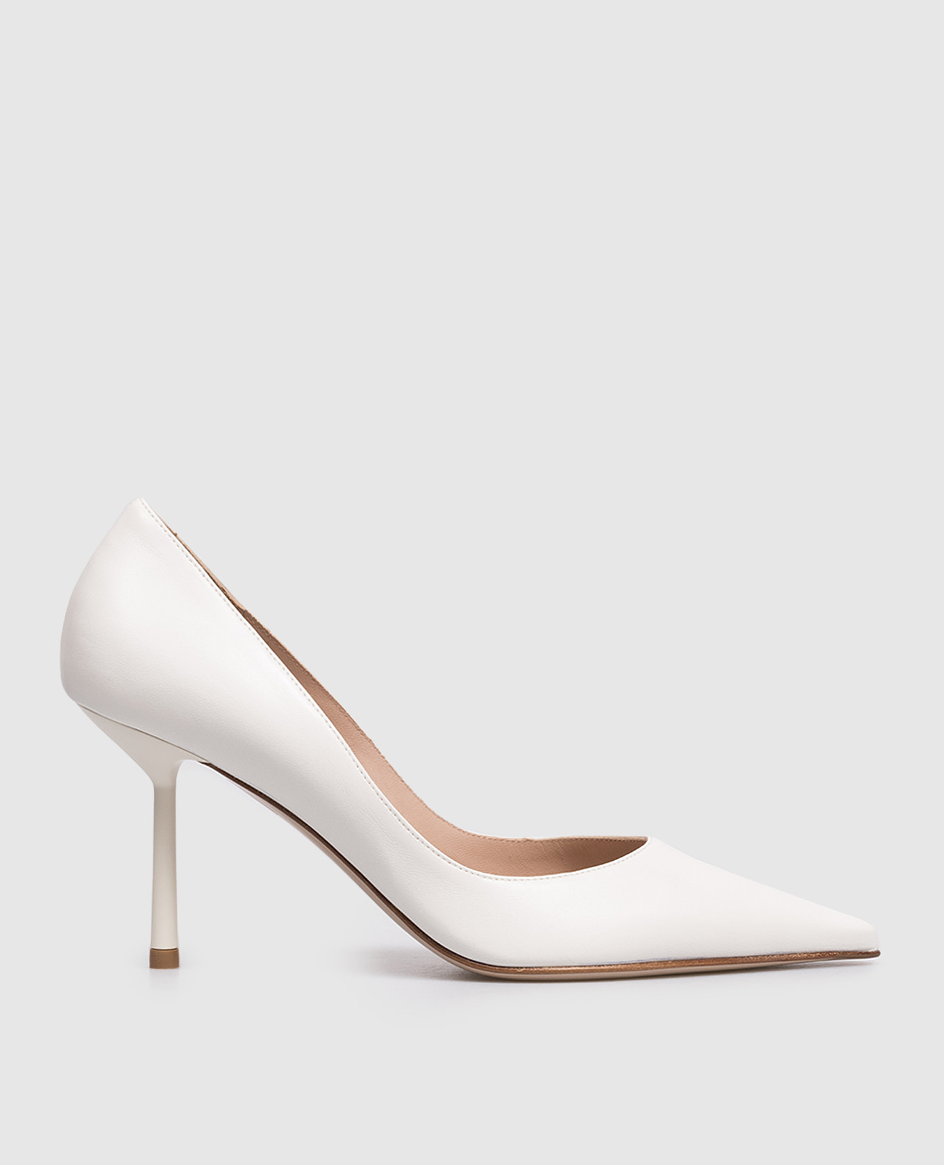 

Белые кожаные туфли Bella, Белый, Туфли