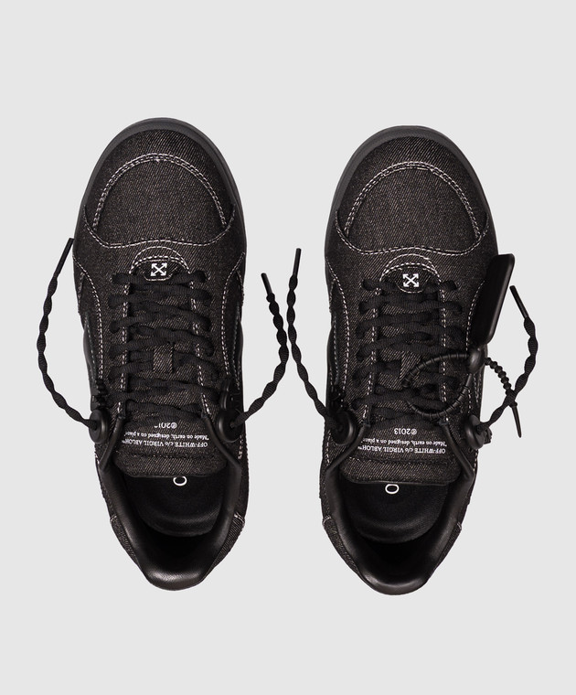 Off-White Черные кроссовки End Of Play OWIA28NZ26DEN001 изображение 4