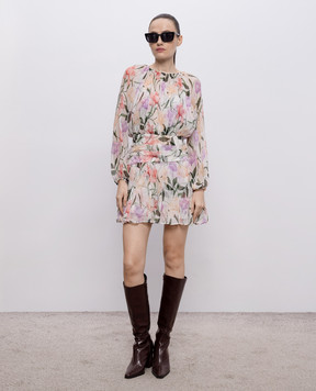 Christy Lynn Біла сукня Billie із шовку CLD717BF12