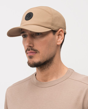 Stefano Ricci Коричневый кепка с нашивкой эмблемы MCV610016EPL001H