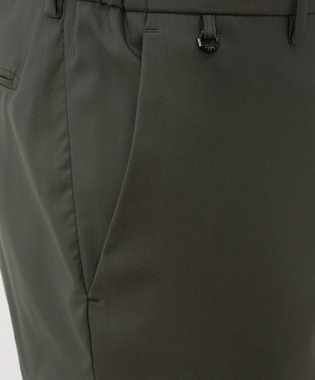 Stefano Ricci Зелені карго з вовною M1T6100140WPAK1U зображення 5