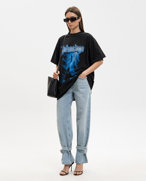 AGOLDE Голубые джинсы Cinched Hem A3131601