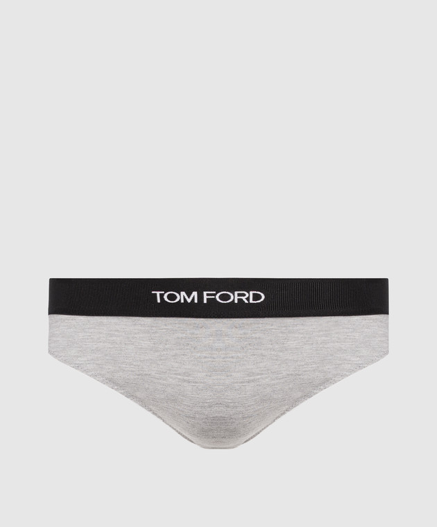 Tom Ford Сірі трусики-тонг KNJ009JEX011