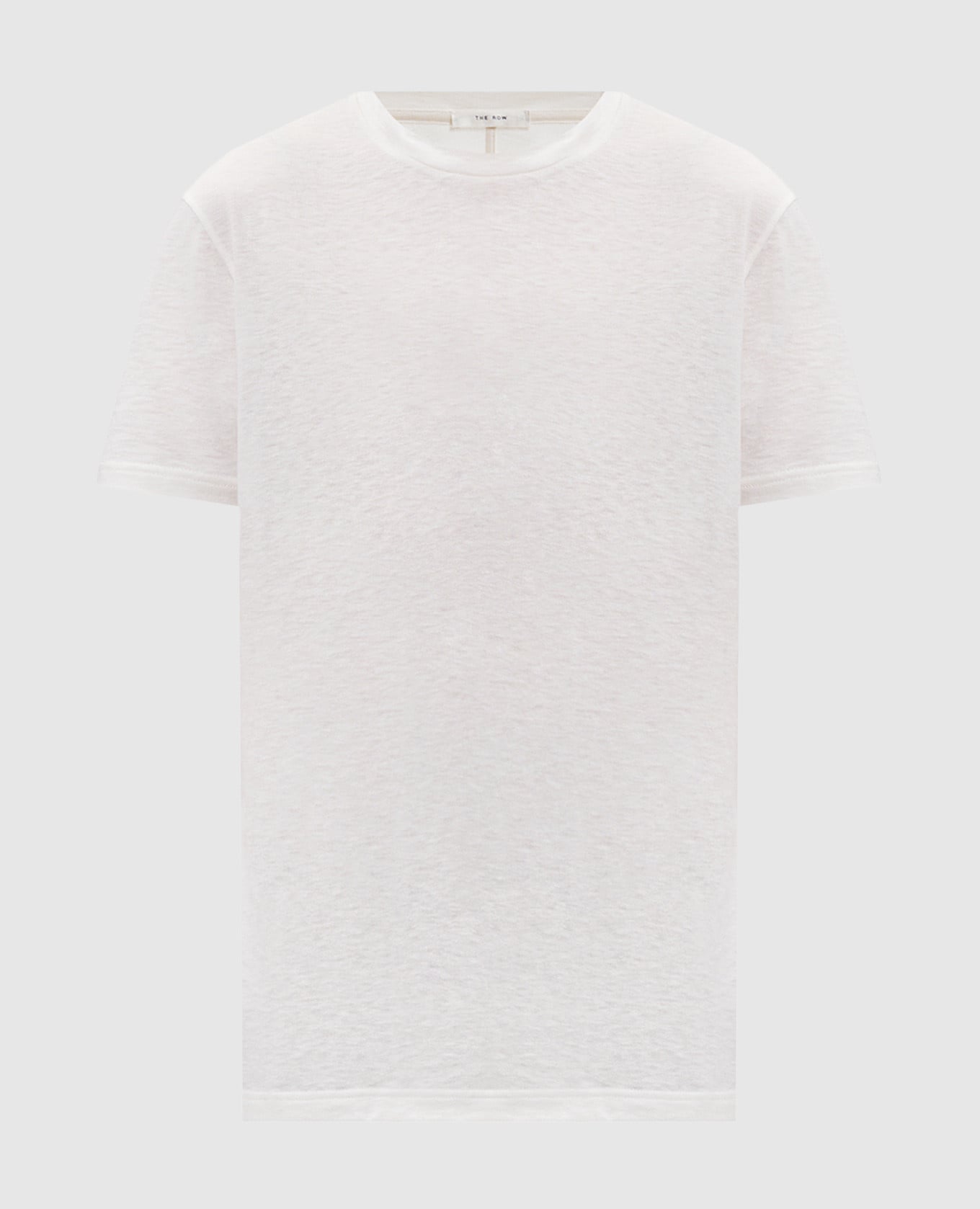 Белая футболка Serata с кашемиром