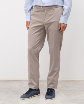 Brunello Cucinelli Штани сірого кольору M289LI1770