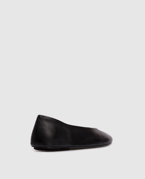 Marsell Чорні шкіряні балетки Frondina MW8810P015