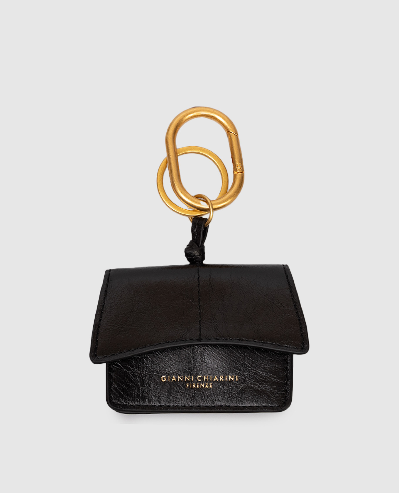 Черный брелок-чехол для наушников