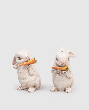 Au Bain Marie Білий набір для спецій White Rabbits ABMBASP9B