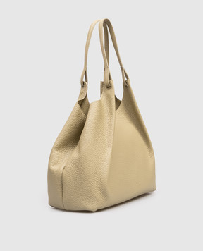 Gianni Chiarini Зеленая кожаная сумка-тоут Dua BS9720RNGDBLTU