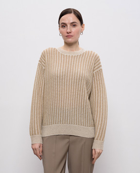 Peserico Бежевий светр з вовною альпаки A99089F079103H