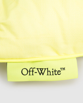 Off-White Жовта подушка у візерунок OHZH022T25FAB001