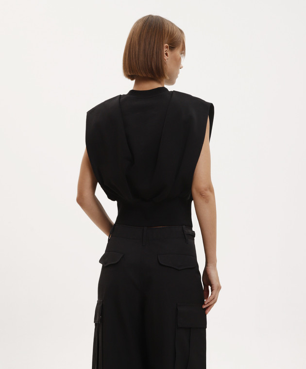 3.1 Phillip Lim Чорний топ P2021592UFT зображення 4