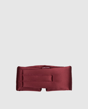 Dore & Rose Бордова маска для сну із шовку DEEPSLEEPMASK