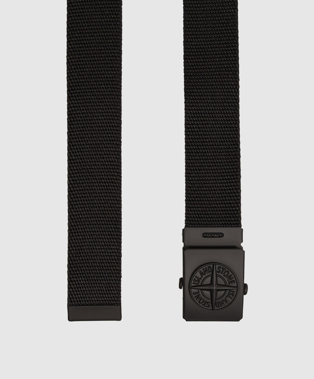 Stone Island Детский черный ремень L2S169300001S0061 изображение 2