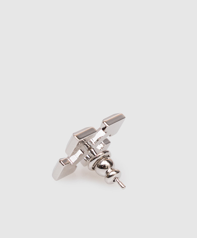 Off-White моносерьга в форме эмблемы Arrow OMOD11RC99MET001 изображение 3