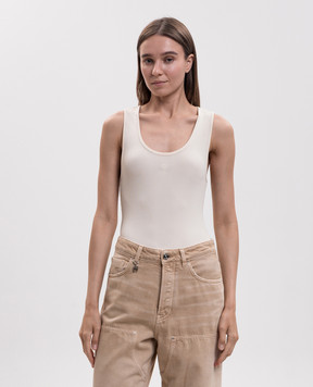 AMIRI Бежевая майка AWTOJR1093