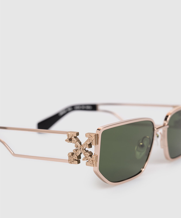 Off-White солнцезащитные очки Allen с фактурной эмблемой OW1027765560 изображение 4