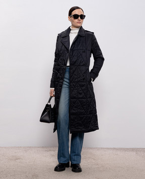 Mackage Черный стеганый тренч Mavis MAVIS