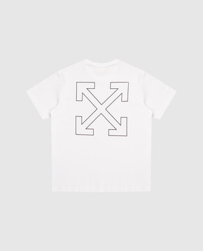 Off-White Набір дитячих футболок з принтом емблеми Arrow 44B2B001S26J001