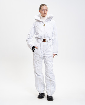 Goldbergh Білий гірськолижний комбінезон DISCOVER GB00691254