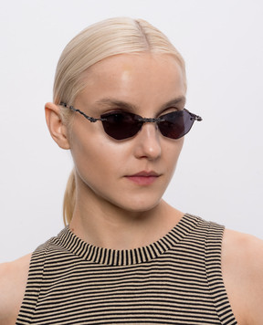 Kuboraum Сірі складні сонцезахисні окуляри H48 KRSH48BB0000004Y