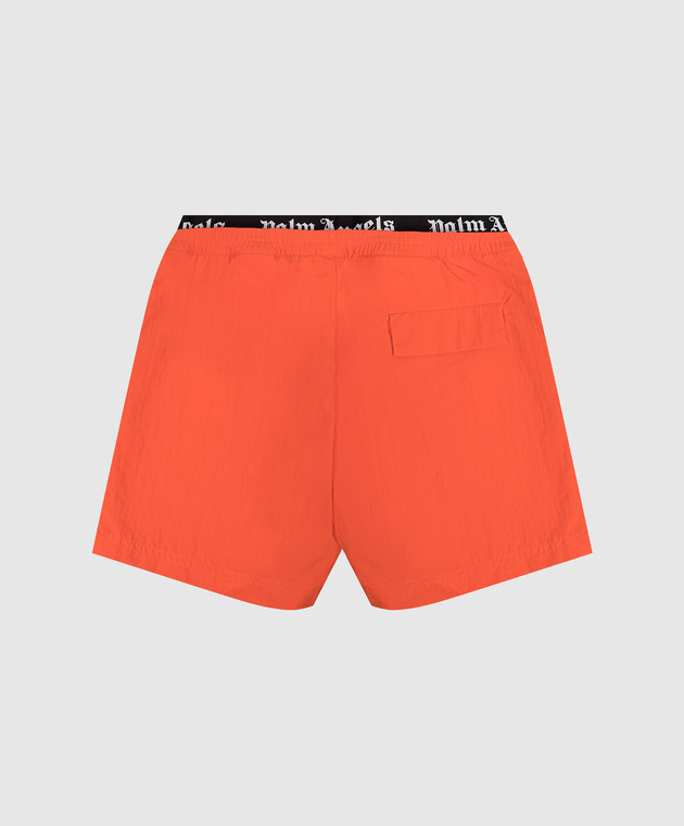 Palm Angels Дитячі помаранчеві шорти для плавання PBFD005S26FAB001 зображення 2