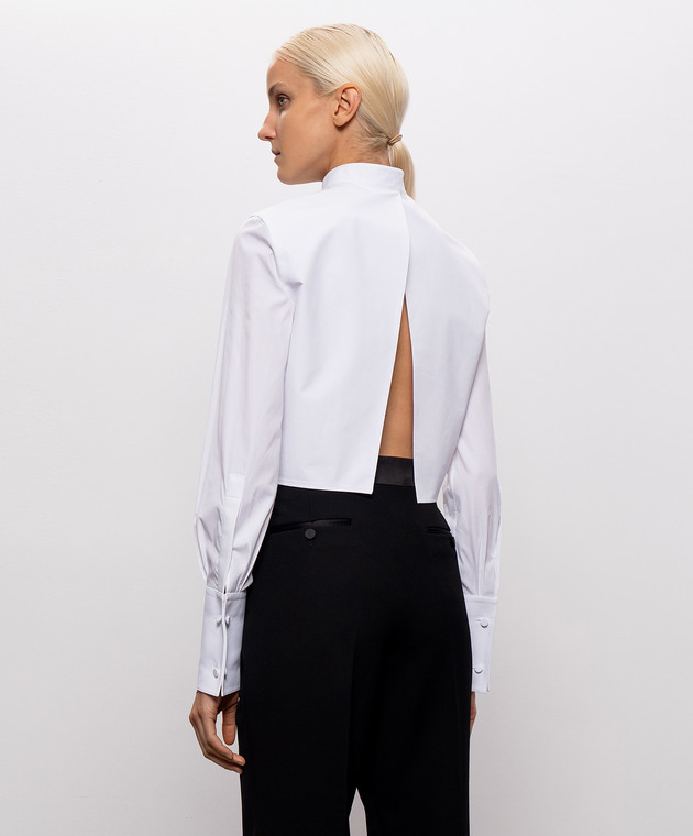 Tom Ford Белая рубашка с разрезом CA3379FAX1835 изображение 4
