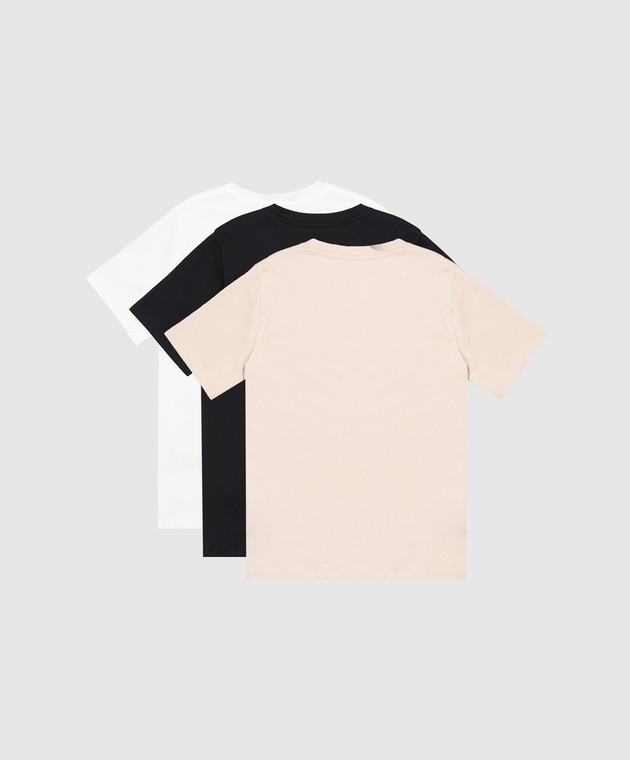 Maison Margiela MM6 Дитячий набір футболок з принтом логотипа M61162MM04I зображення 2