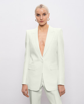 Tom Ford Жакет кольору айворі з вовни та шовку GI3054FAX1666