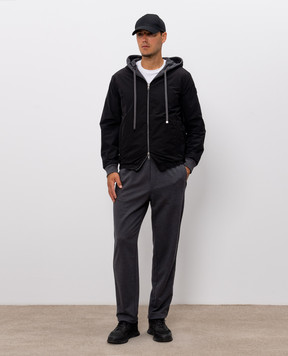 Moncler Двостороння спортивна куртка з нашивкою логотипа L20918G0001689B2V