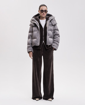 Be Florence Серый пуховик BE2616
