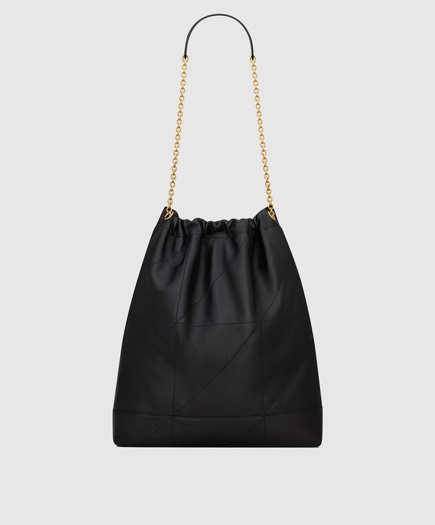 Saint Laurent Черная кожаная сумка JAMIE 828350AAB32 изображение 3