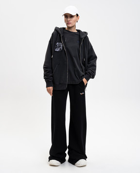 Off-White Сіра футболка Faded Painting 2AA13FF25JER002