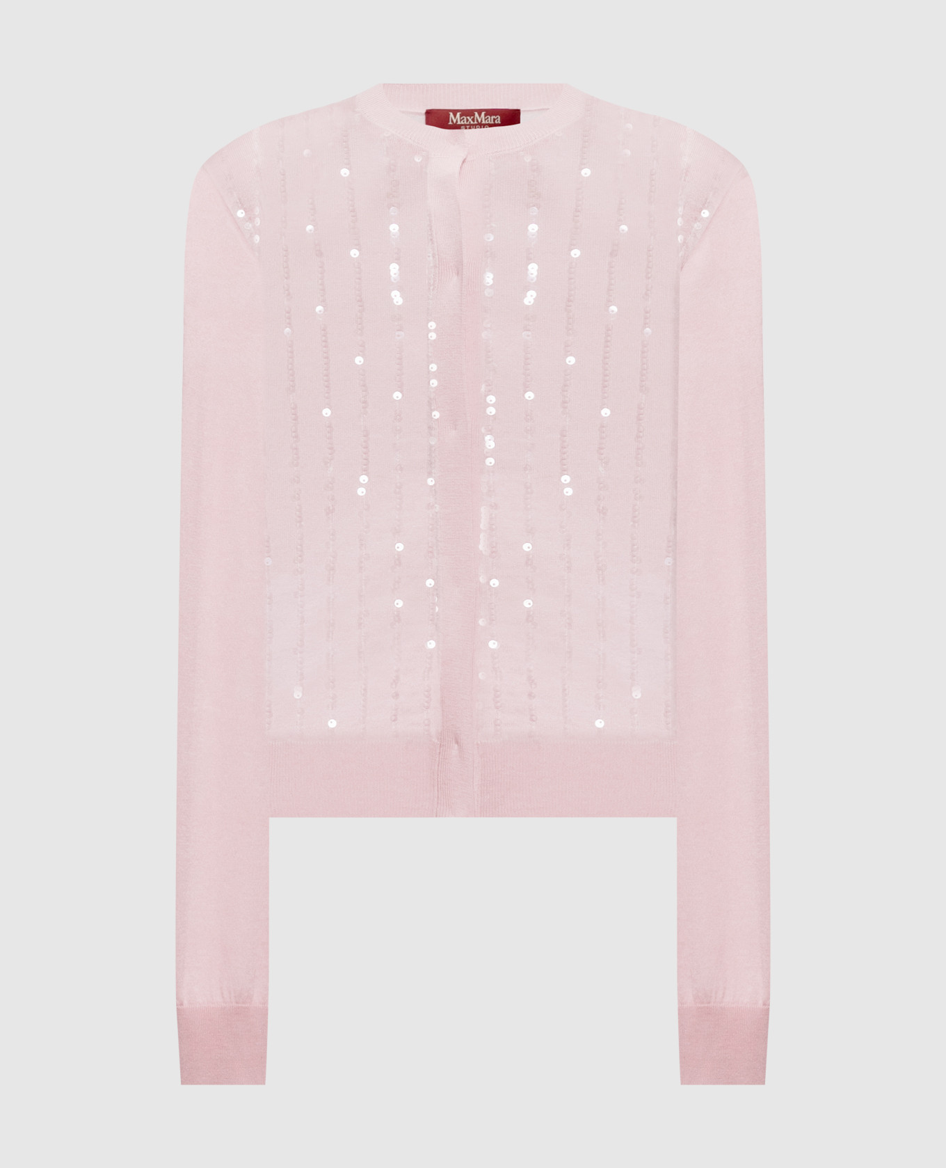 

Розовый кардиган LIBBRA из шелка и шерсти, Кардиганы