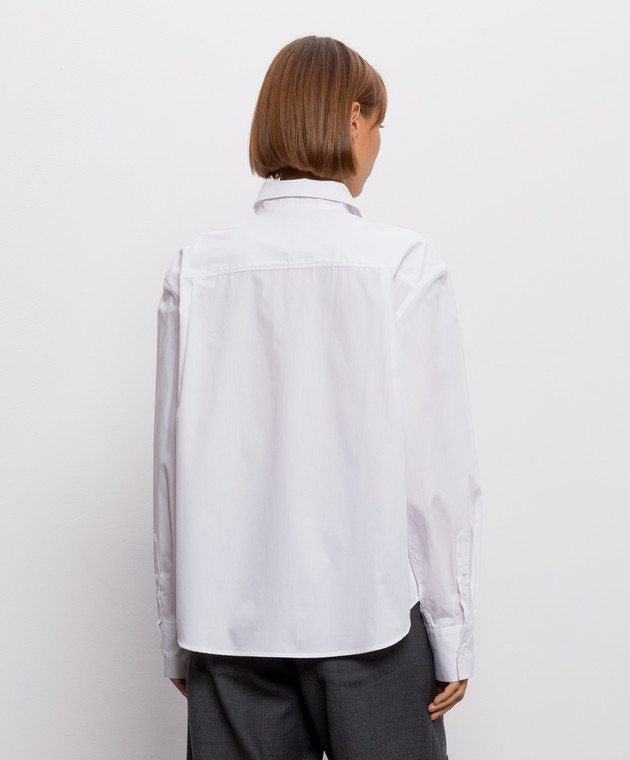 Off-White Белая рубашка 2FB00370T изображение 4