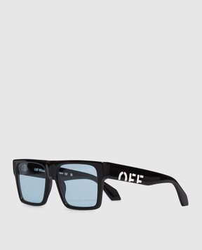 Off-White Черные солнцезащитные очки Casper OW1034104056