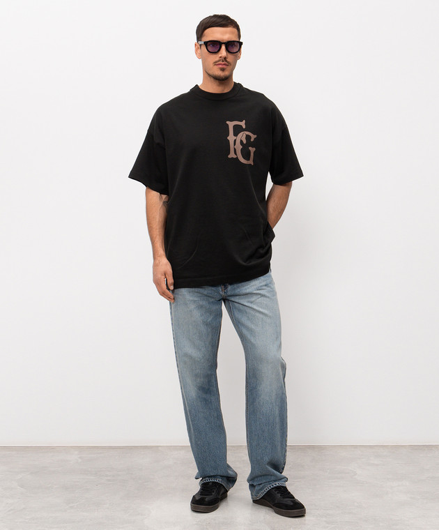 Fear of God Сині джинси з ефектом потертості FG9M459906DNMMI зображення 2