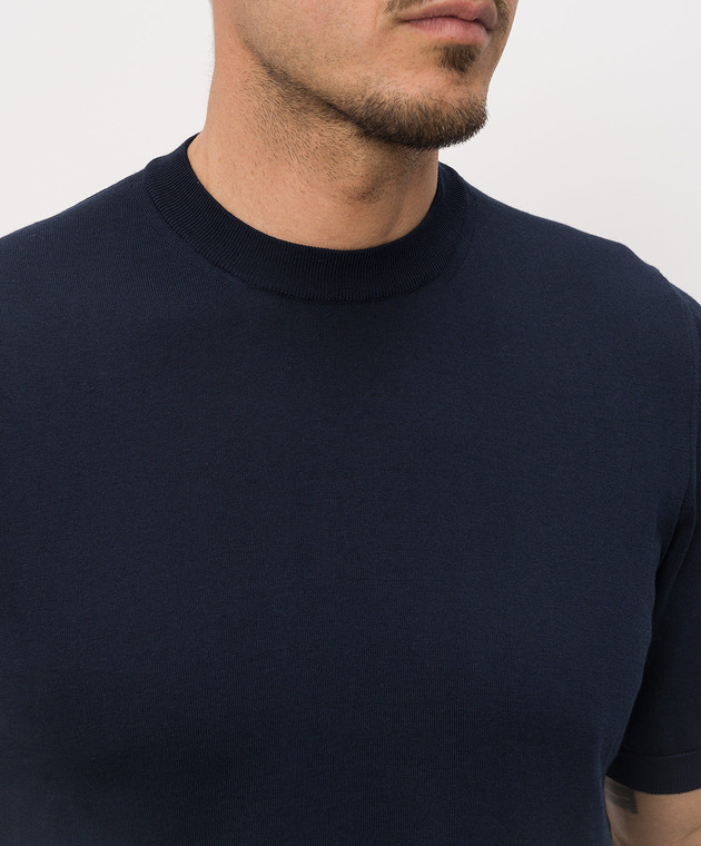 Cashmere&Whiskey Синя футболка MB003 зображення 5