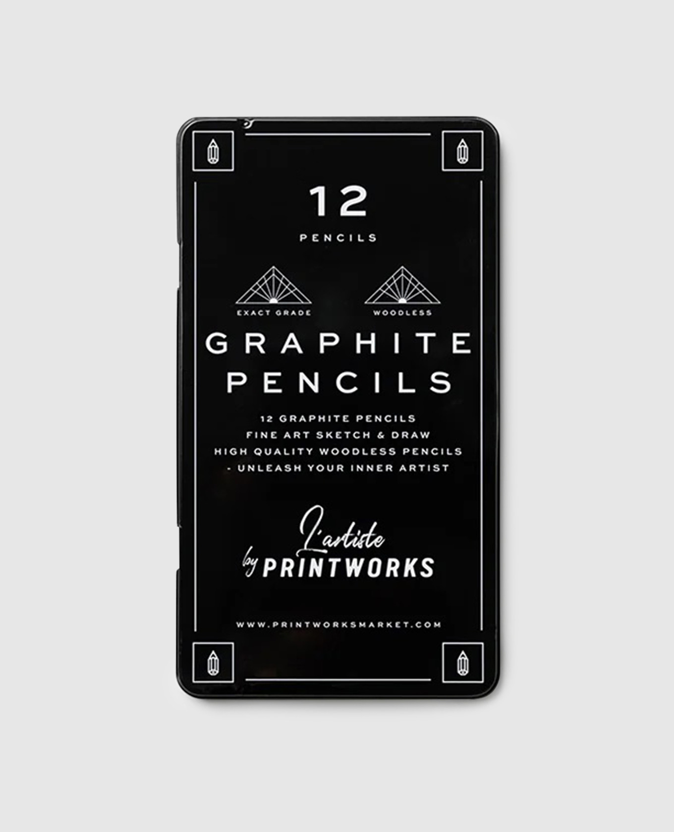 

Набор графитовых карандашей GRAPHITE, Черный, Канцелярия