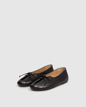 Marsell Чорні шкіряні балетки Girella MW7072P010