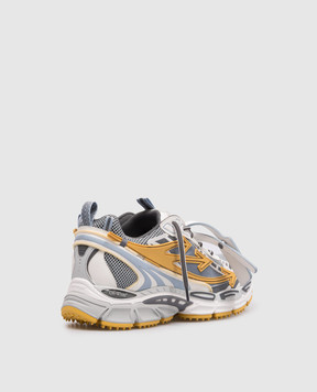 Off-White Комбинированные кроссовки Be Right Back с логотипом OMIA295S26FAB002