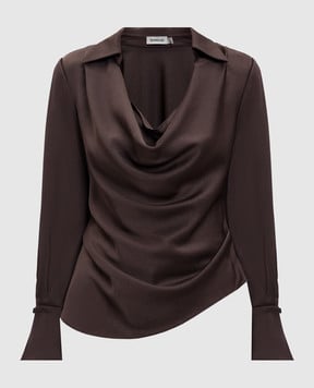 Simkhai Коричневая блуза Symone 5252086Q