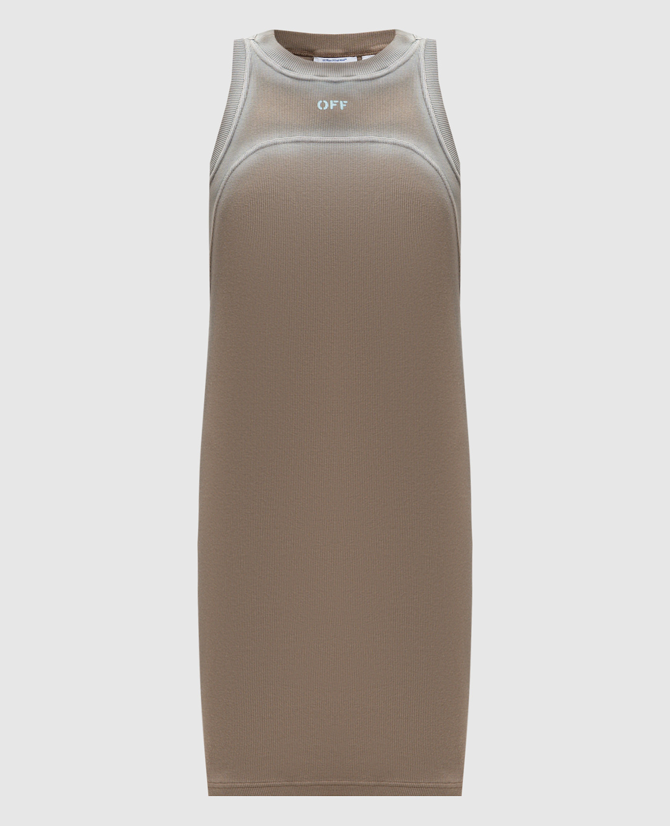 

Коричневое платье Spray Off, Коричневый, Повседневные платья