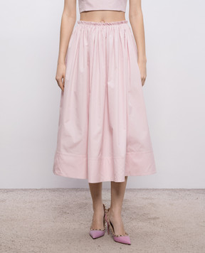 Gabriela Hearst Рожева спідниця Shiva 2263090T119