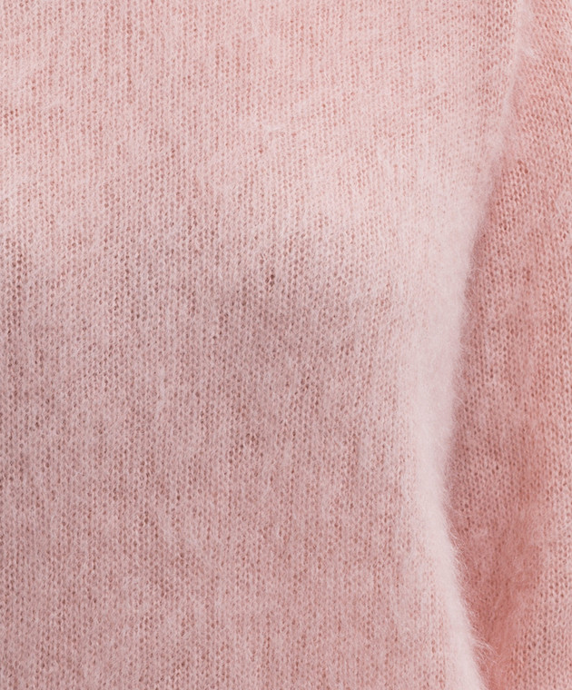 Max Mara Розовый свитер CAMPALE с шерстью MSTCAMPALE изображение 5