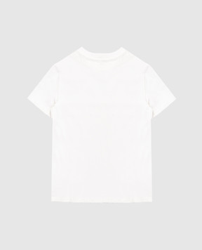 Dolce&Gabbana Детская белая футболка с кружевом L5JTQMG7PYG812+